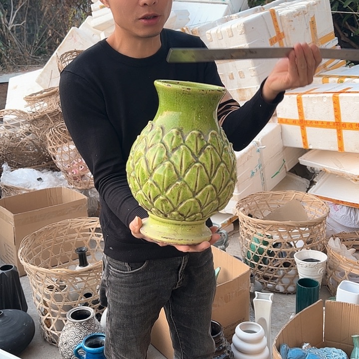 瓶高度30厘米口径11厘米微瑕捡漏