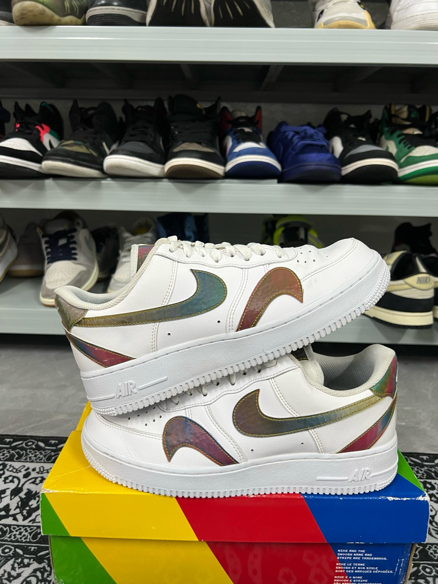 95新 maje 42.5码/af1反钩休闲鞋/二手正品/穿几次