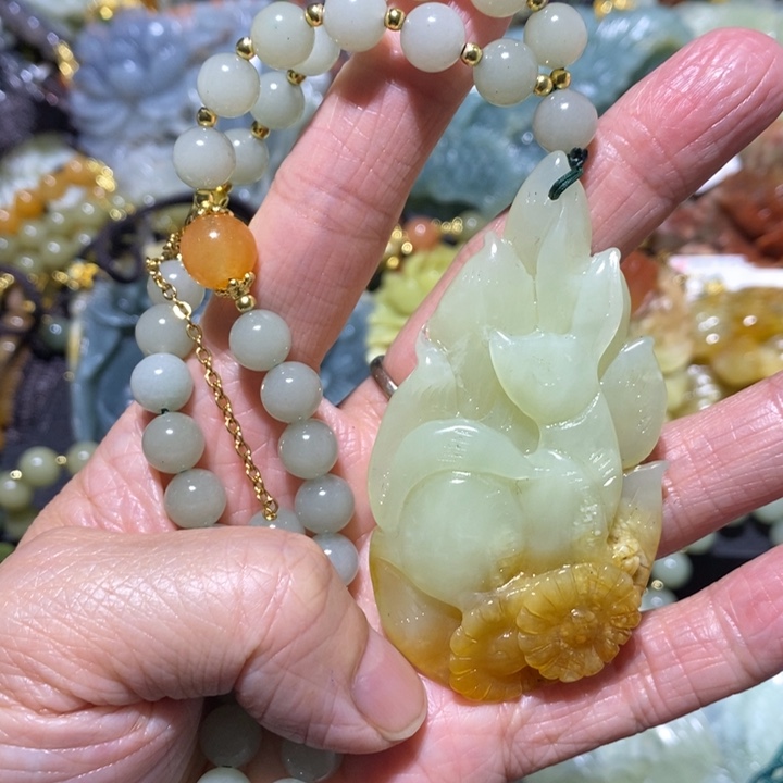 岫玉岫玉吊坠未镶嵌