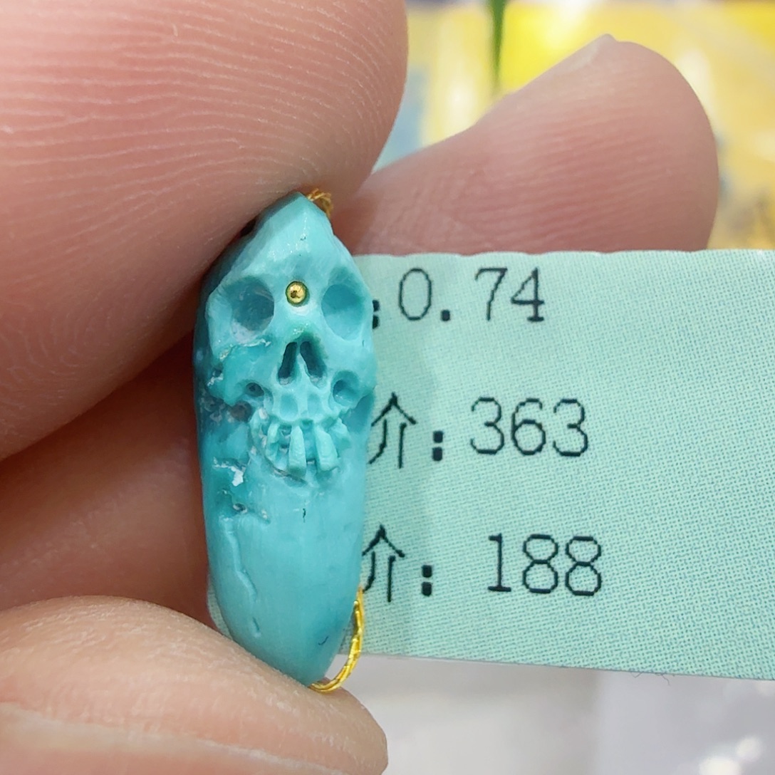 绿松石未镶嵌配饰