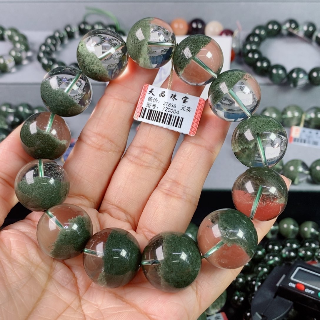 手链未镶嵌水晶東绿幽灵手链720004