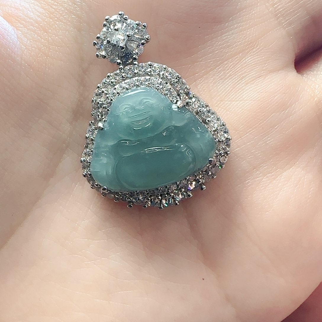 翡翠吊坠(不含链)未镶嵌