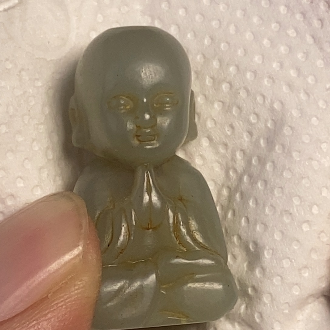 颈饰未镶嵌和田玉一**舟