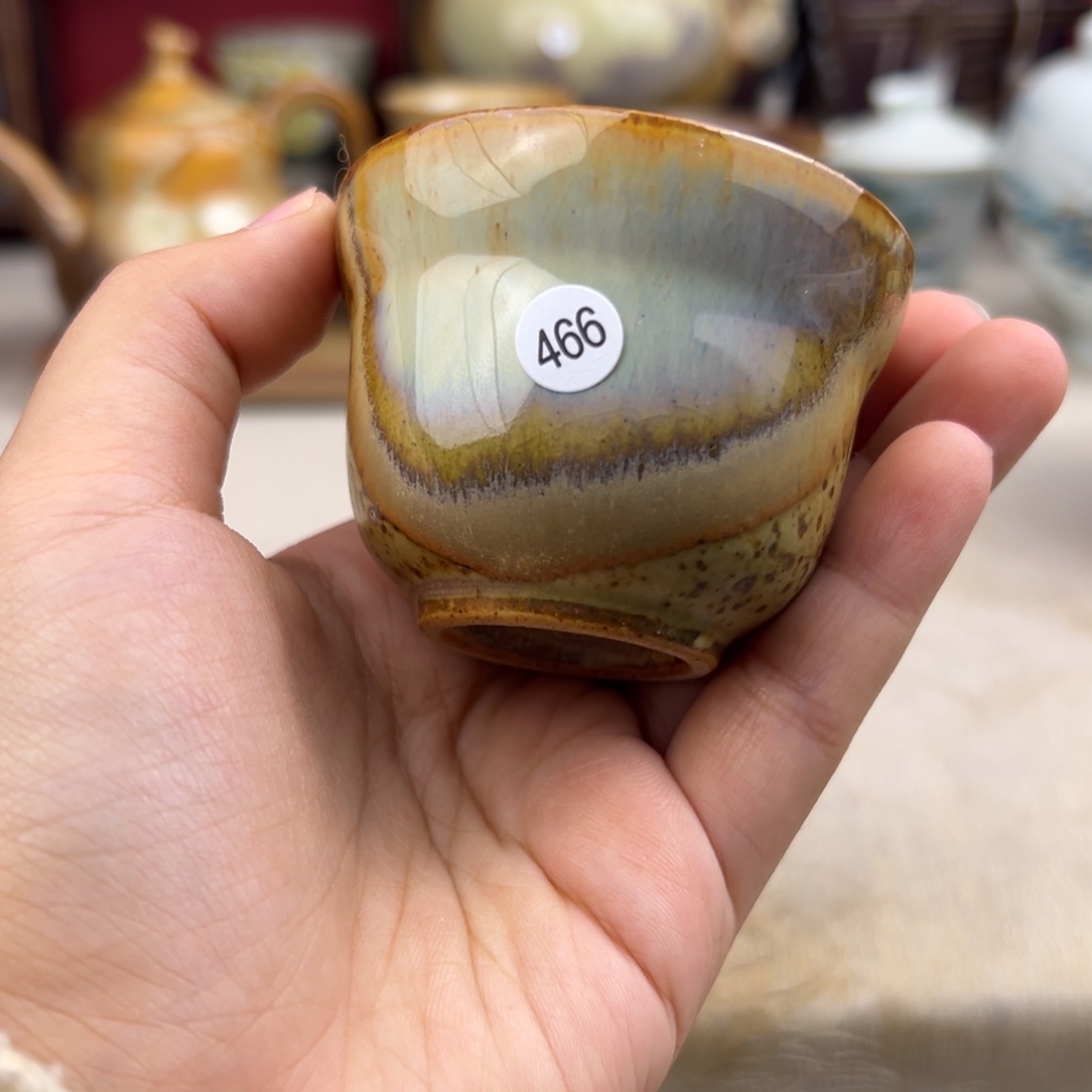 杯纯手工柴烧主人杯