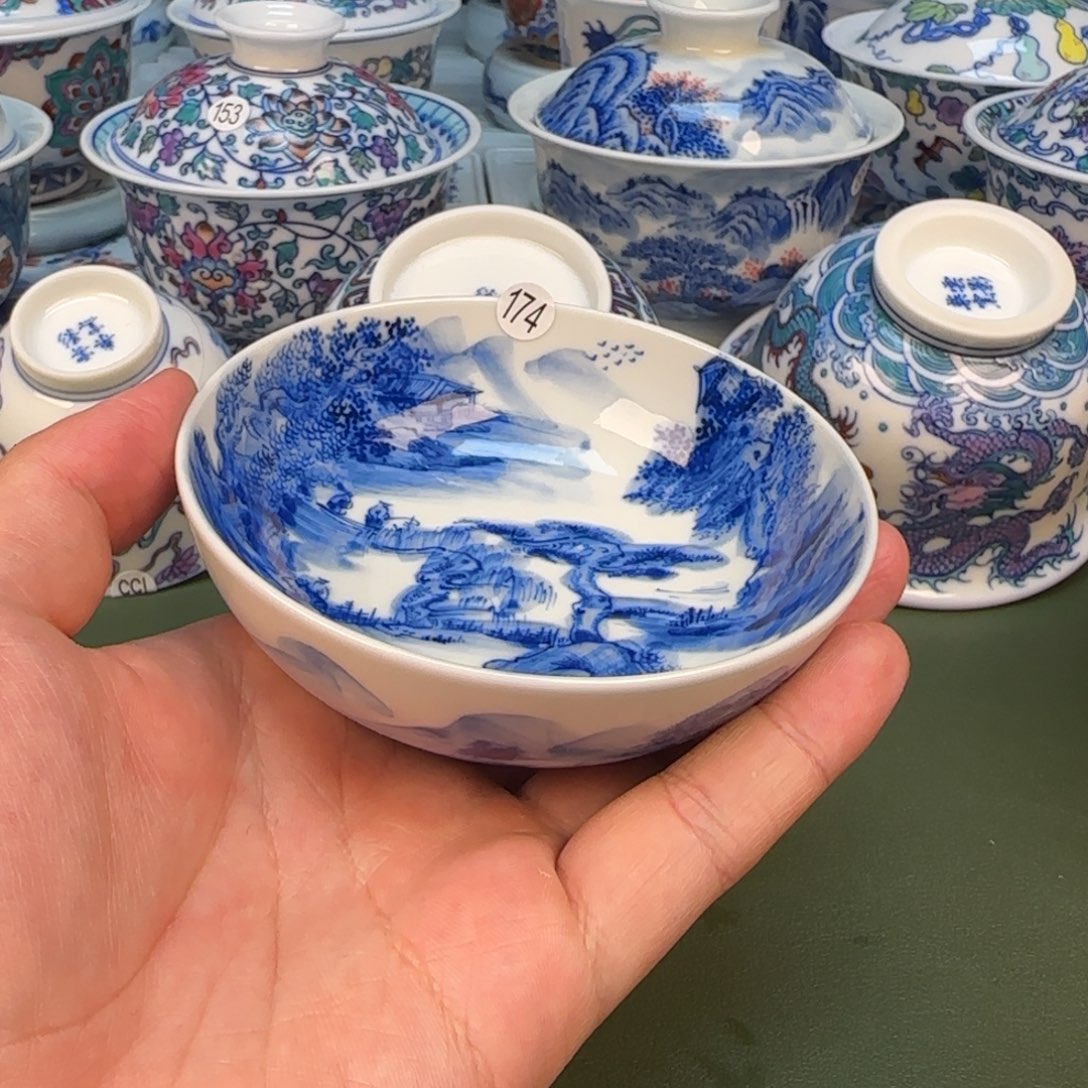 彦祖纯手工手绘茶具174