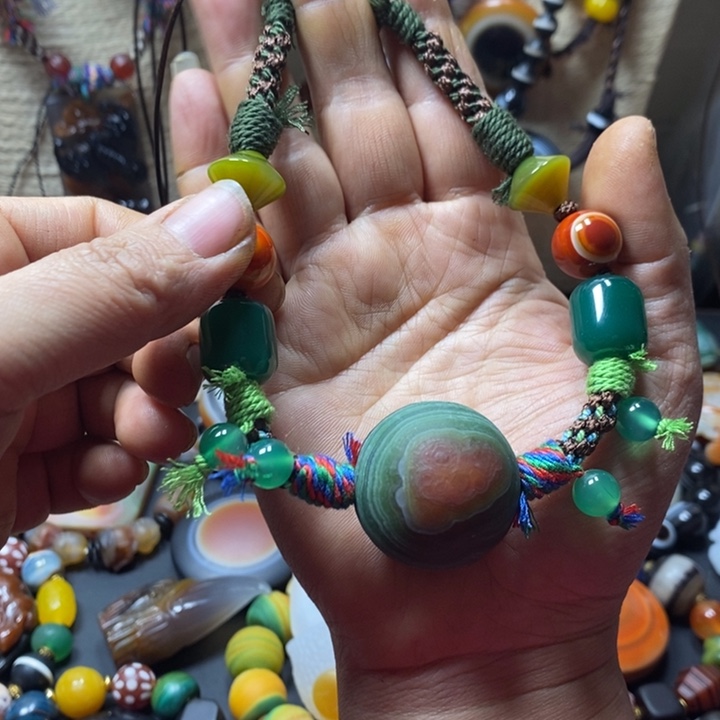 玛瑙/玉髓未镶嵌颈饰