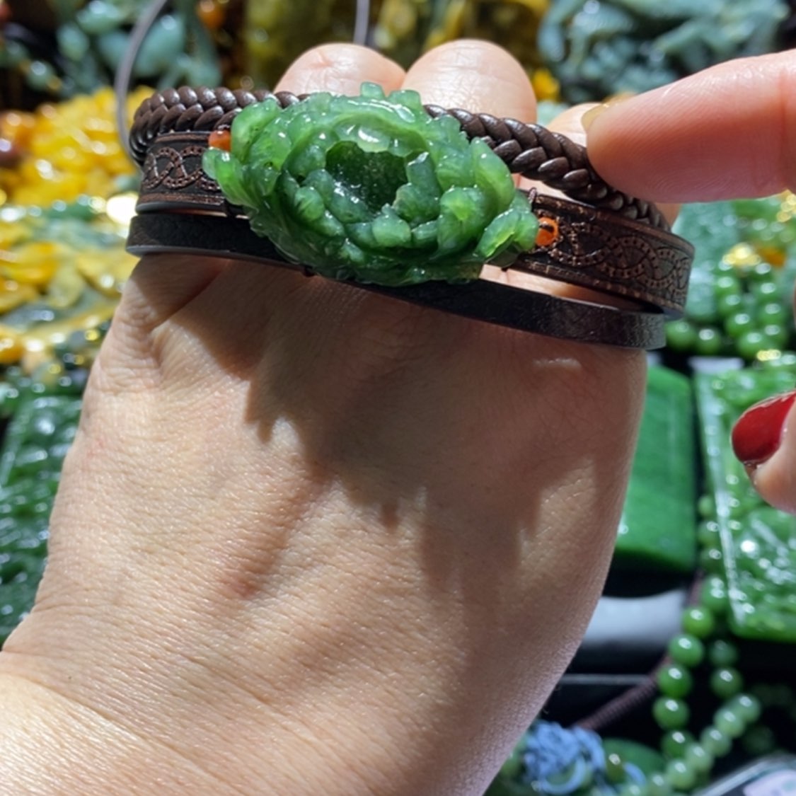 【闪购商品】和田玉毛衣链未镶嵌