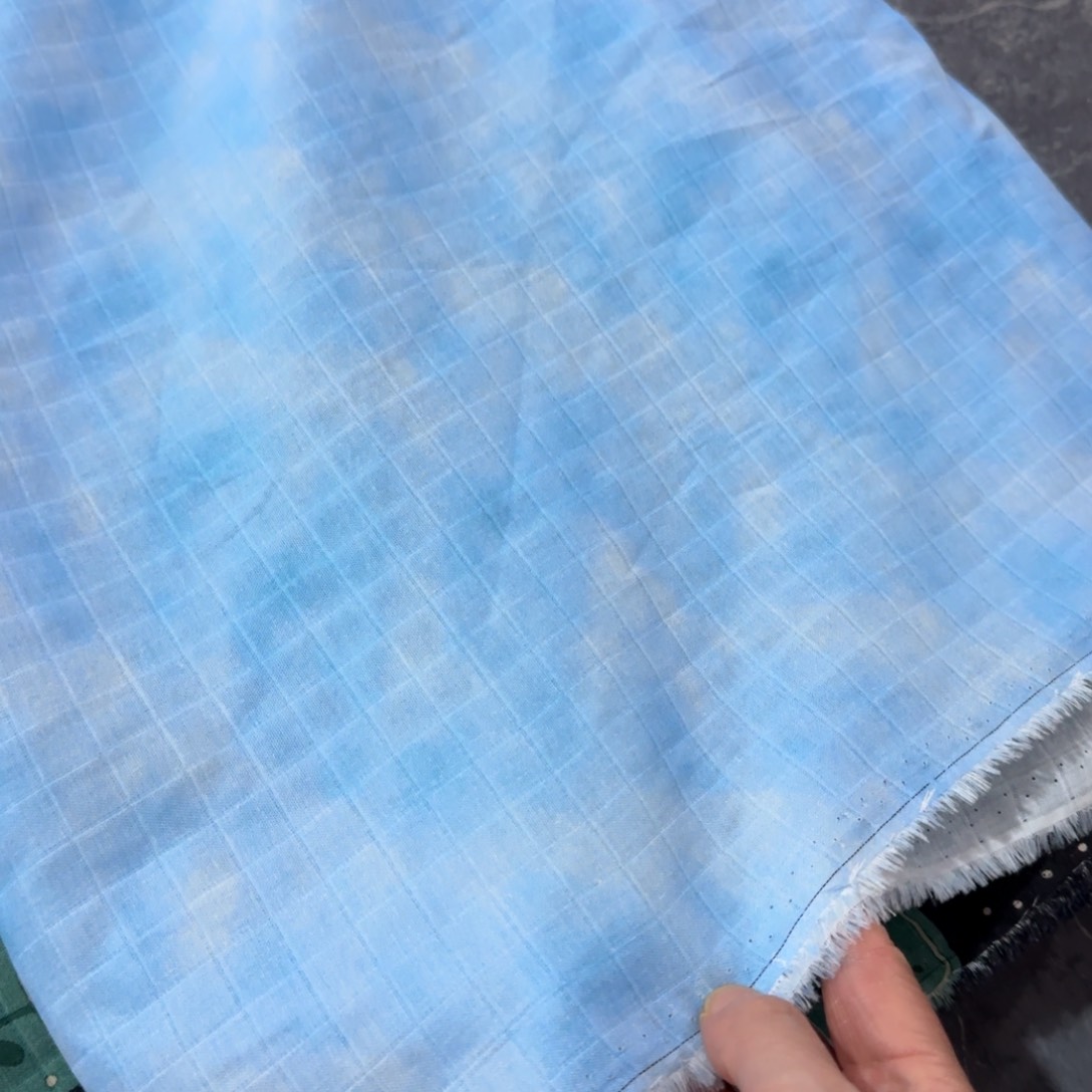 棉超舒服纯棉格纹双层纱1米价1.67米宽E