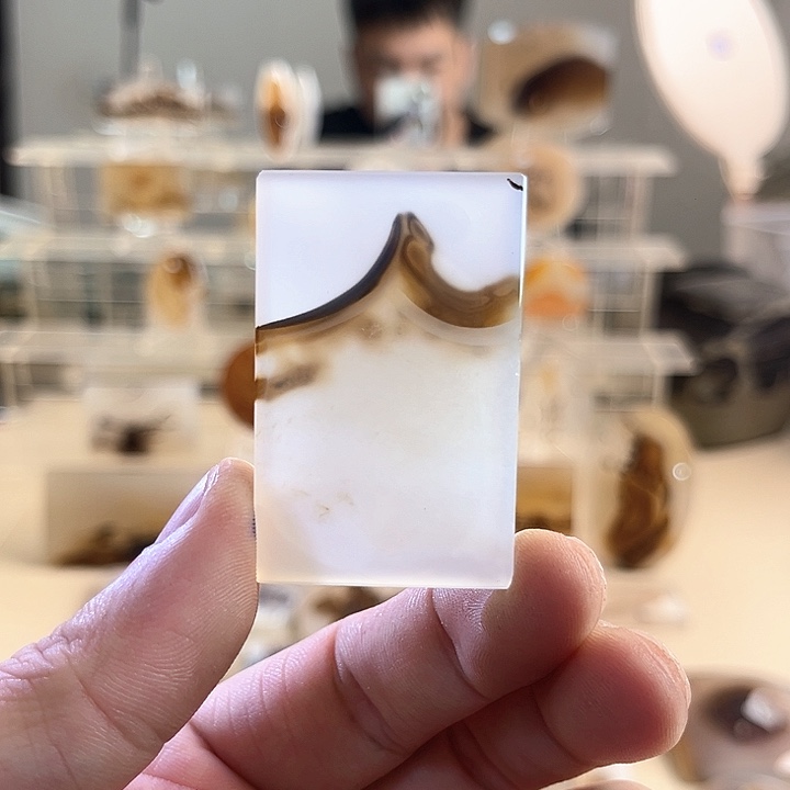 玛瑙/玉髓未镶嵌吊坠(不含链)