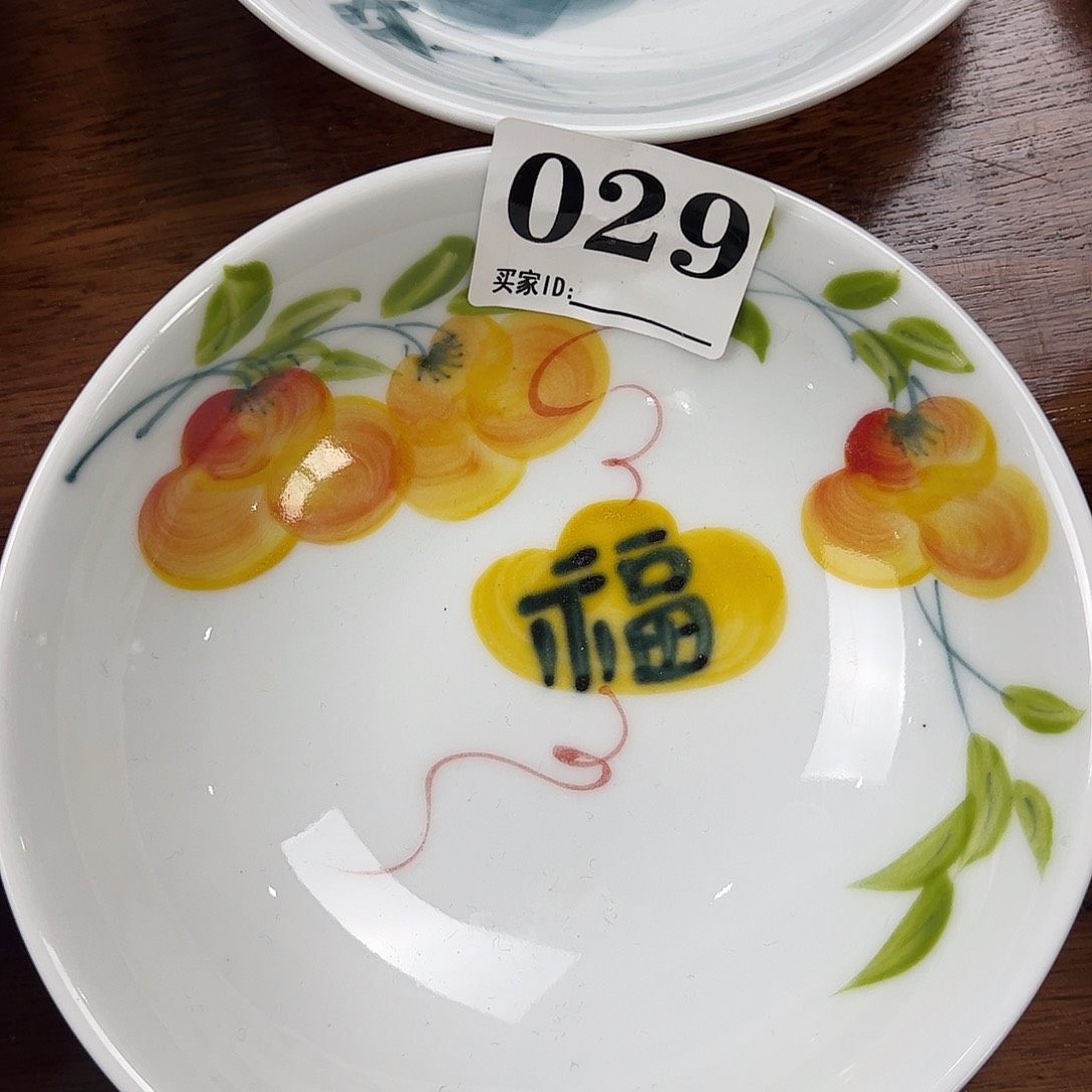 瓷片景德镇陶瓷手工手绘制作