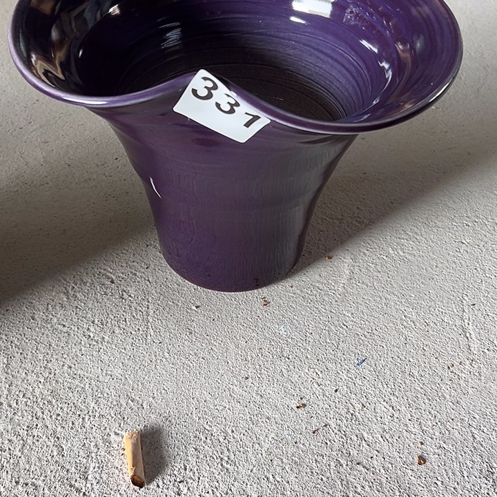 眼****白泥花瓶摆件摆件。331