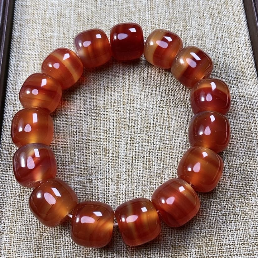 【闪购商品】玛瑙/玉髓手链未镶嵌?****由