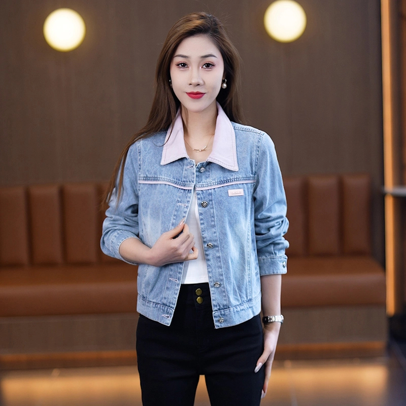牛仔短款外套女2025新款流行爆款开春穿搭超火独特超好看上衣