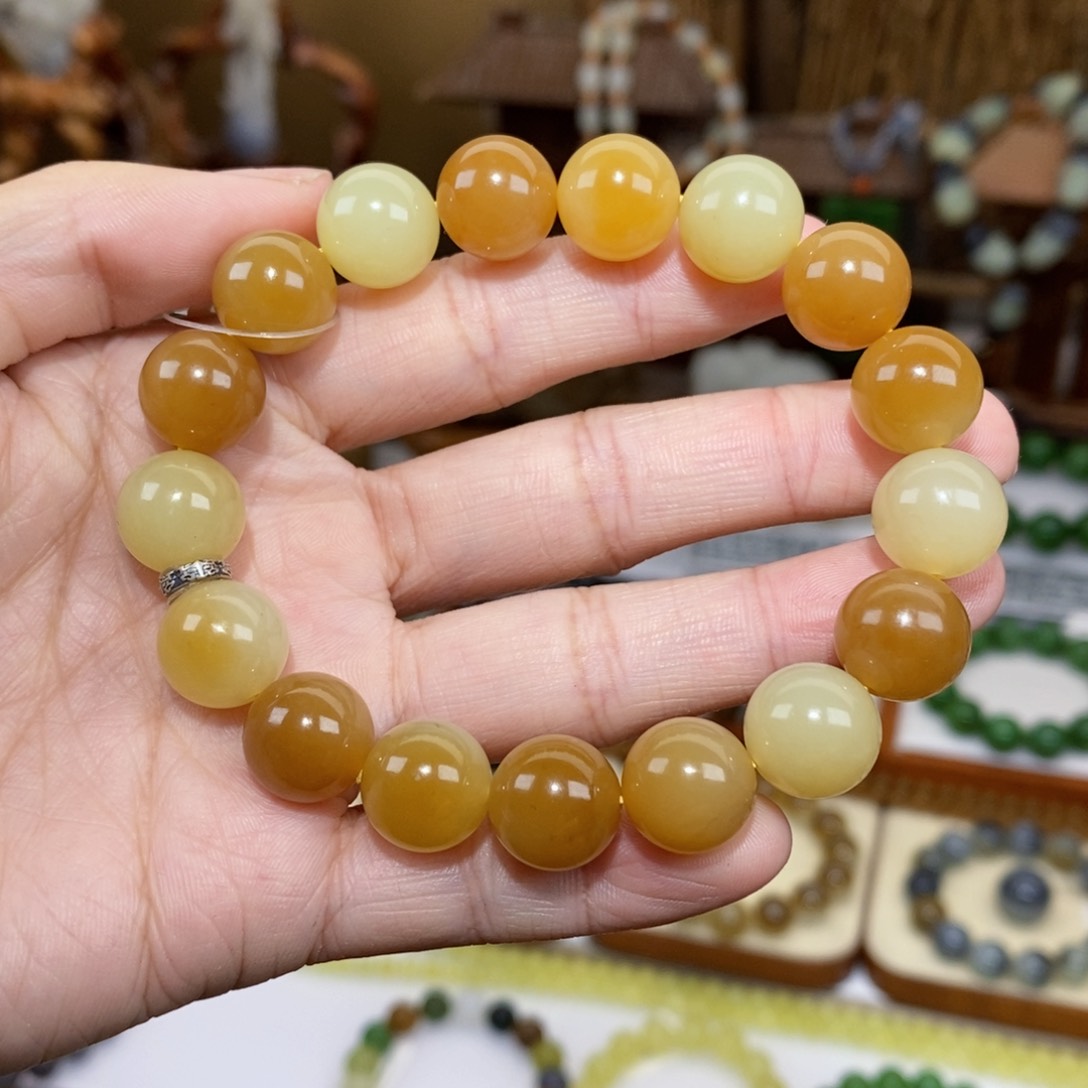 未镶嵌和田玉手串