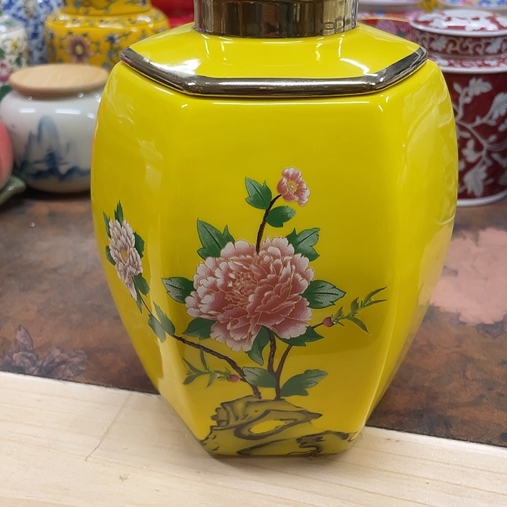 陶瓷罐茶叶罐密封罐储物罐