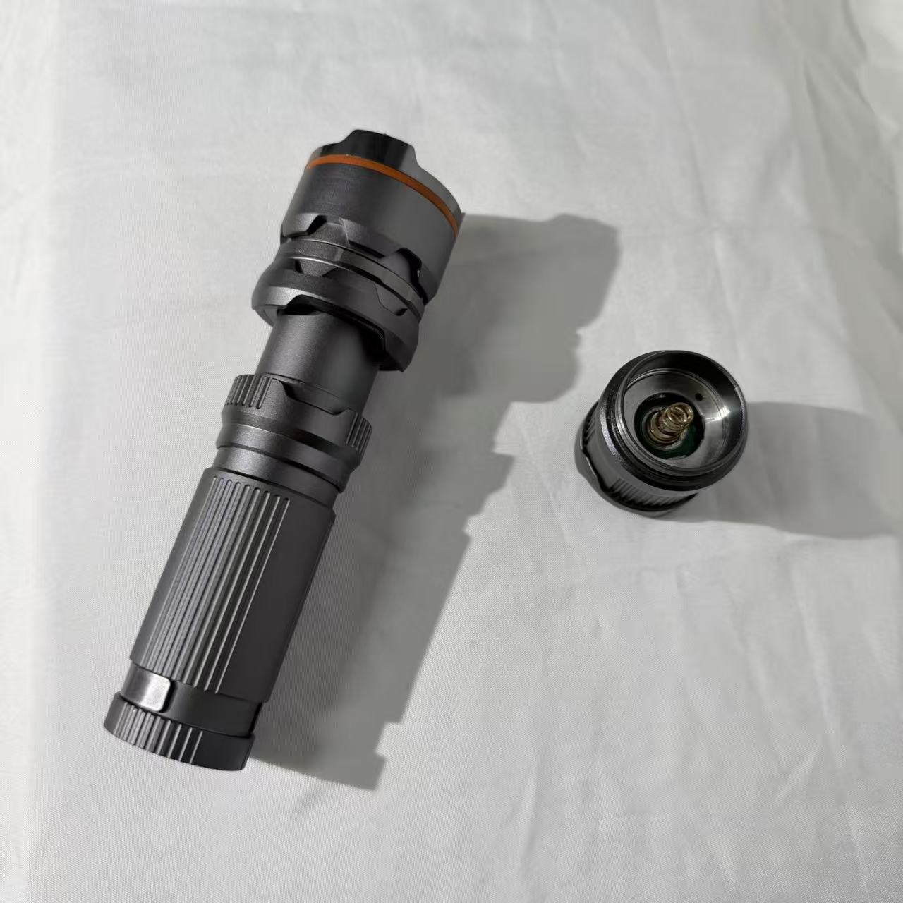 强光变焦手电筒带破窗器可充电小型多功能户外超长续航