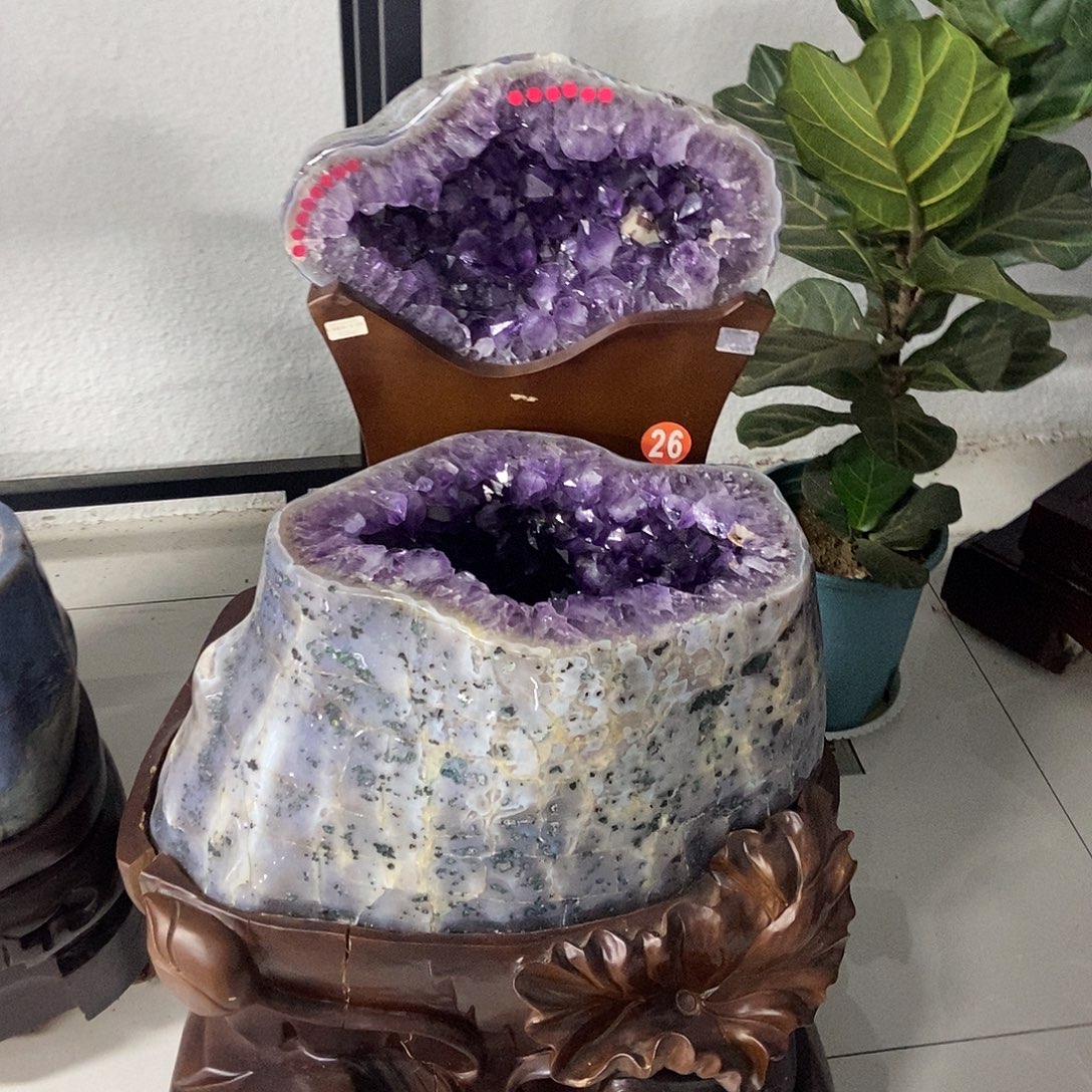 大型摆件（非配饰）未镶嵌紫晶