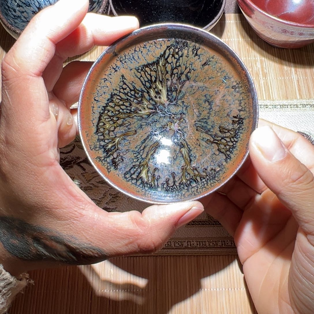 茶盏老木头柴烧建盏精选4