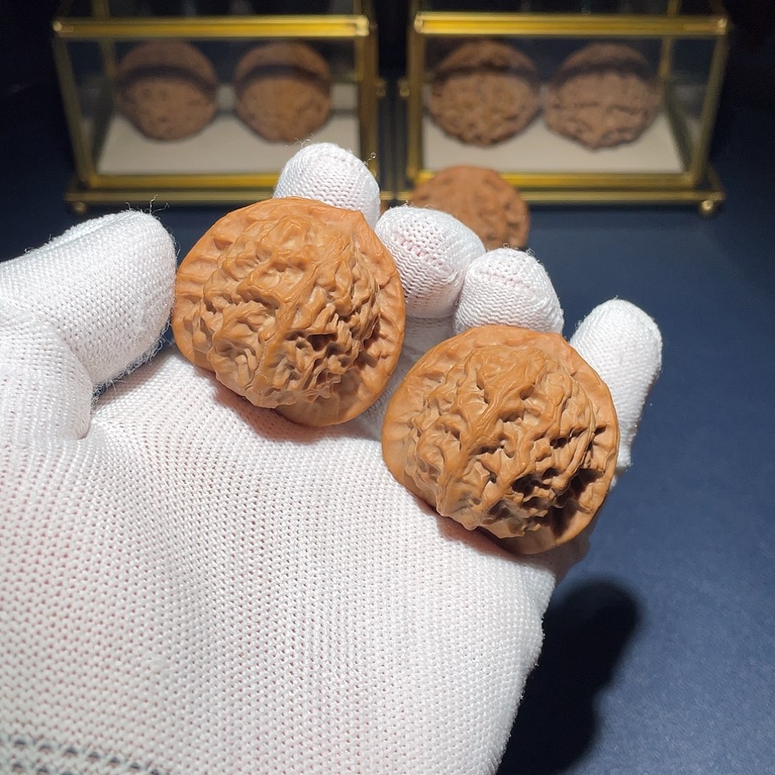 把件文玩核桃40瓷娃娃