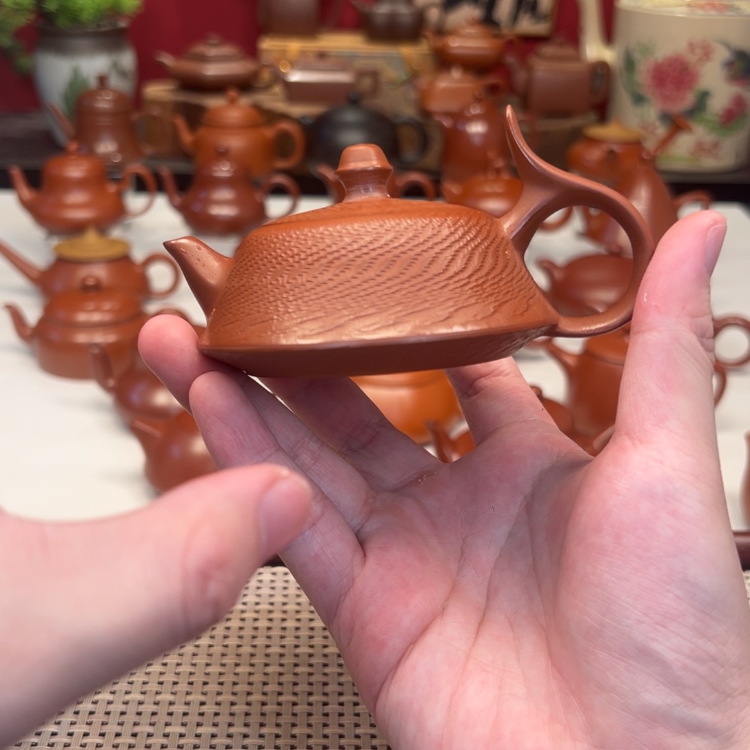 紫砂茶壶潮州手拉壶手拉壶