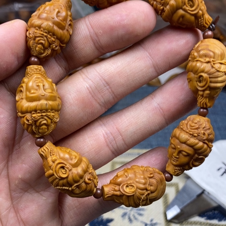 橄榄核手串/手链橄榄核雕工艺手串