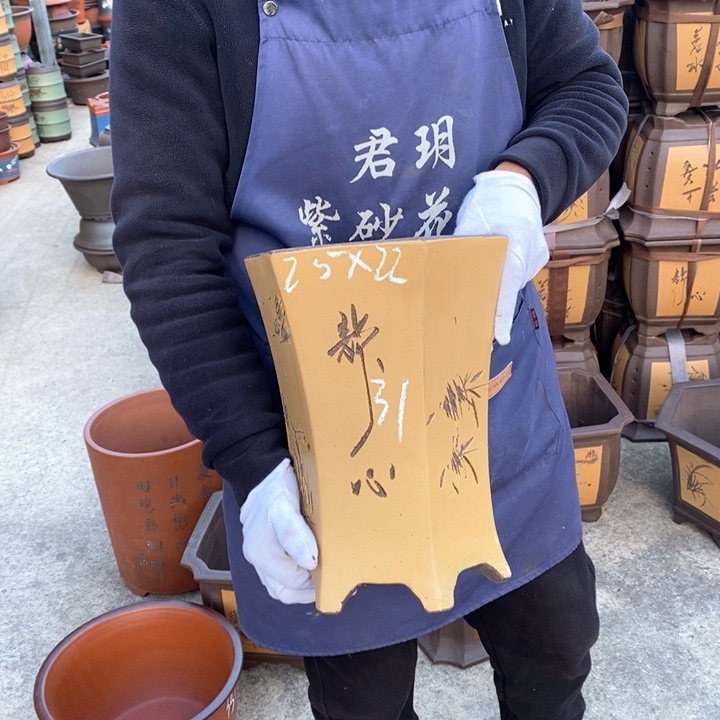 紫砂花盆紫砂艺术