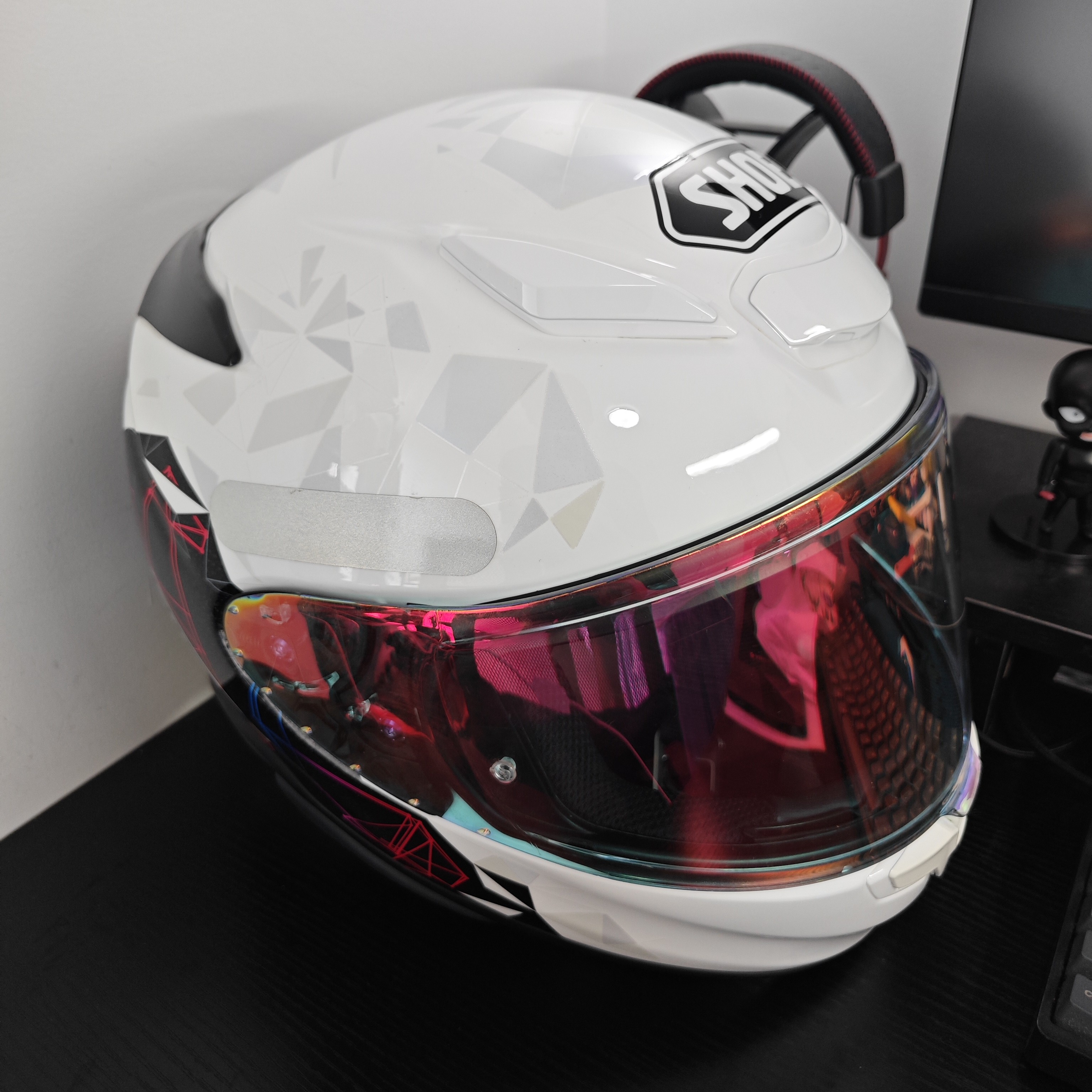 SHOEI Z8千纸鹤 L码 23.12出厂玻璃钢复合纤维全盔头盔