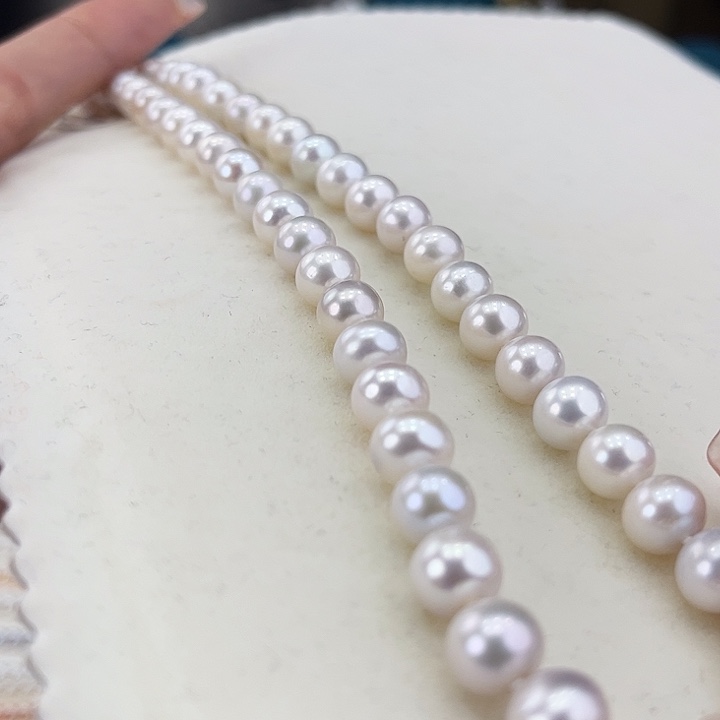 淡水珍珠颈饰未镶嵌8➕炫彩