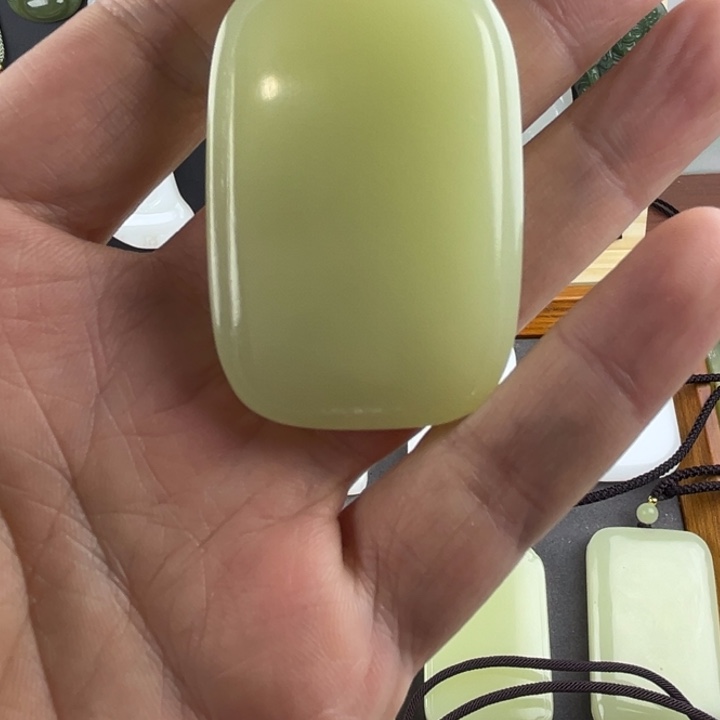 招***磊玉平安无事牌黄口46精品祥云福利