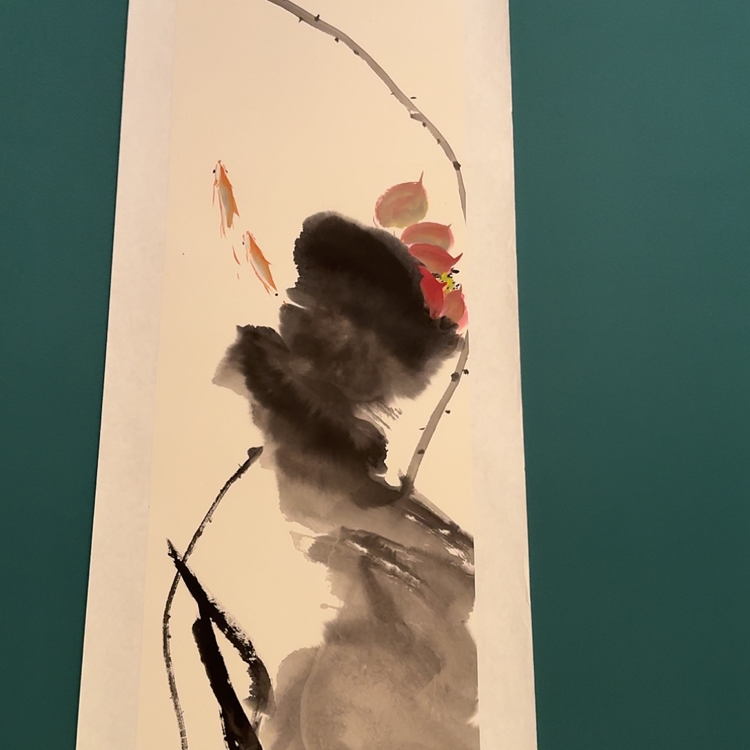 国画溥老师作品画作