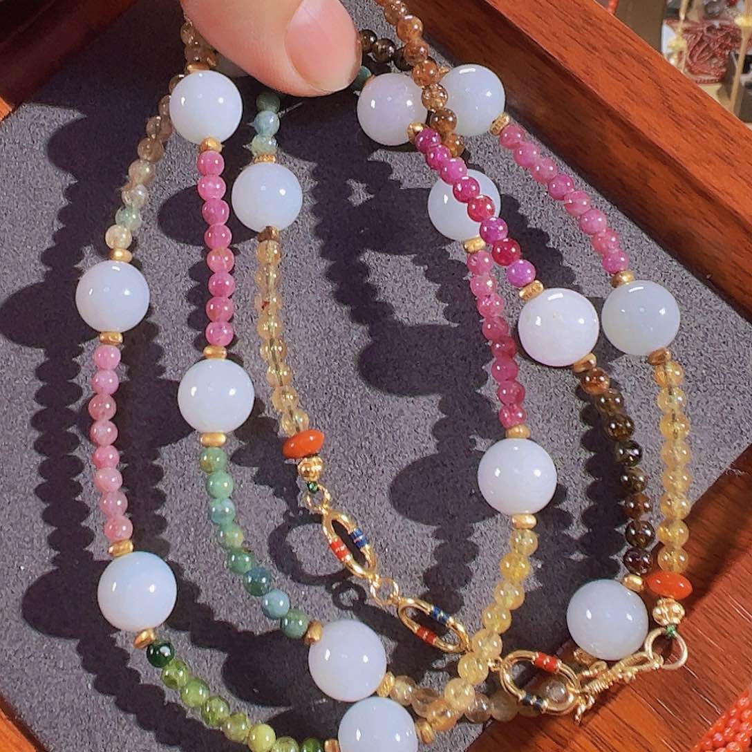 南红玛瑙手链未镶嵌