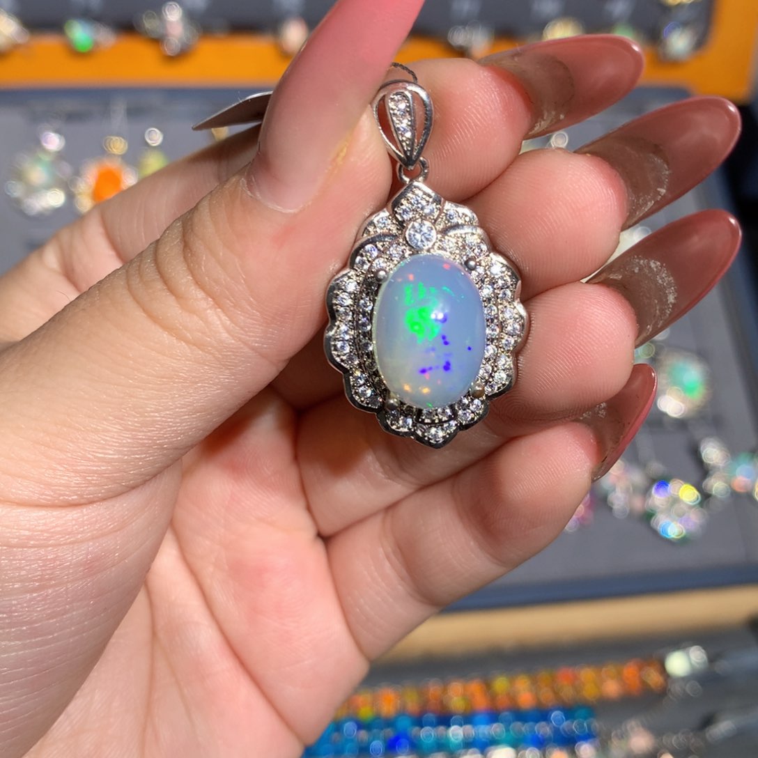 合金欧泊欧泊福利吊坠l