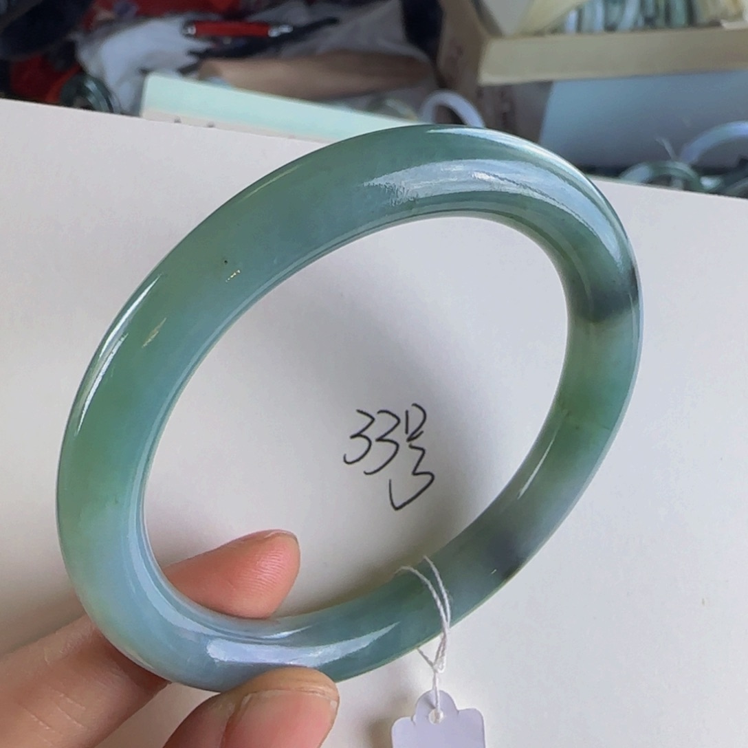 翡翠手镯未镶嵌老坑58