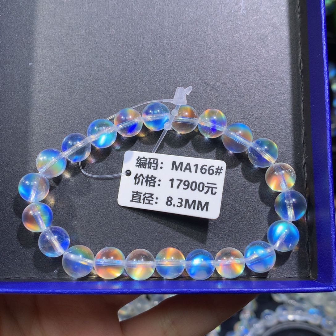 月光石手链未镶嵌MA166#8.3mm