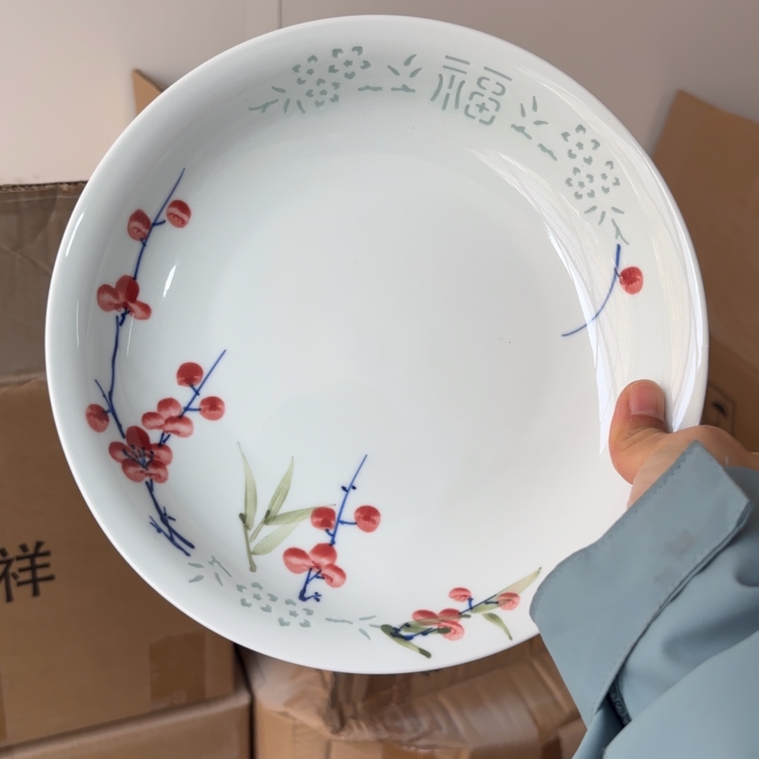 玉瓷景德镇陶瓷盘子