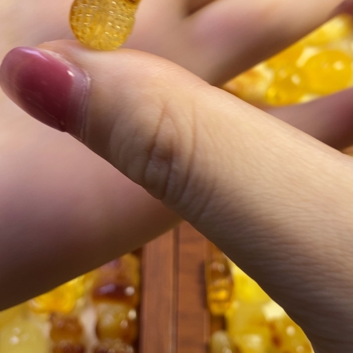 橄榄核吊坠小花生