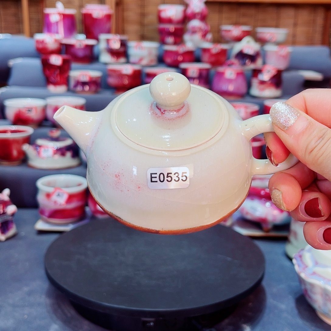钧瓷主人杯摆件工艺品