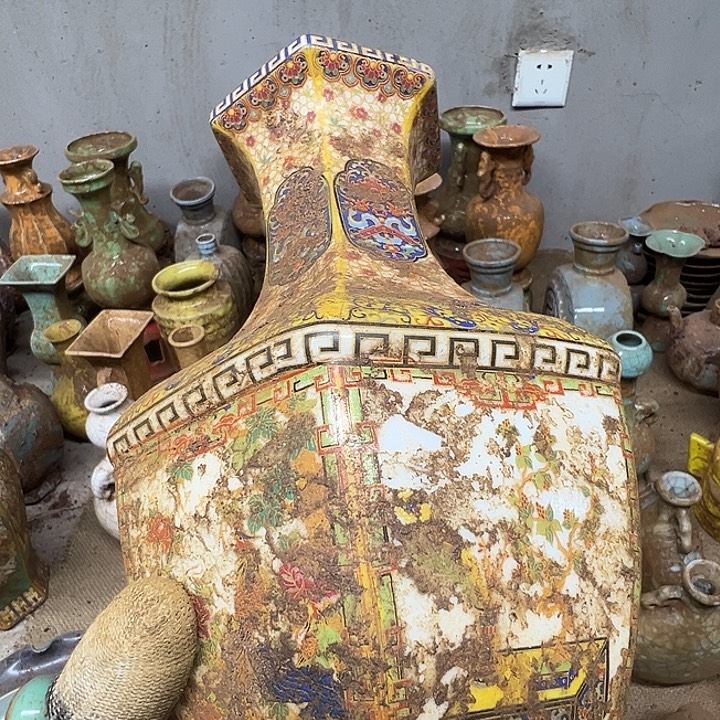 乐***呵陶摆件瓷器瓷器瓷器瓷器