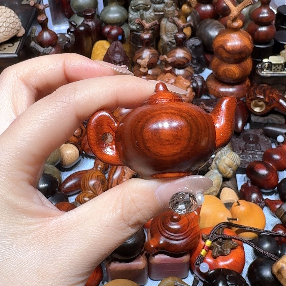 香榧木雄**哥东非小叶手把壶