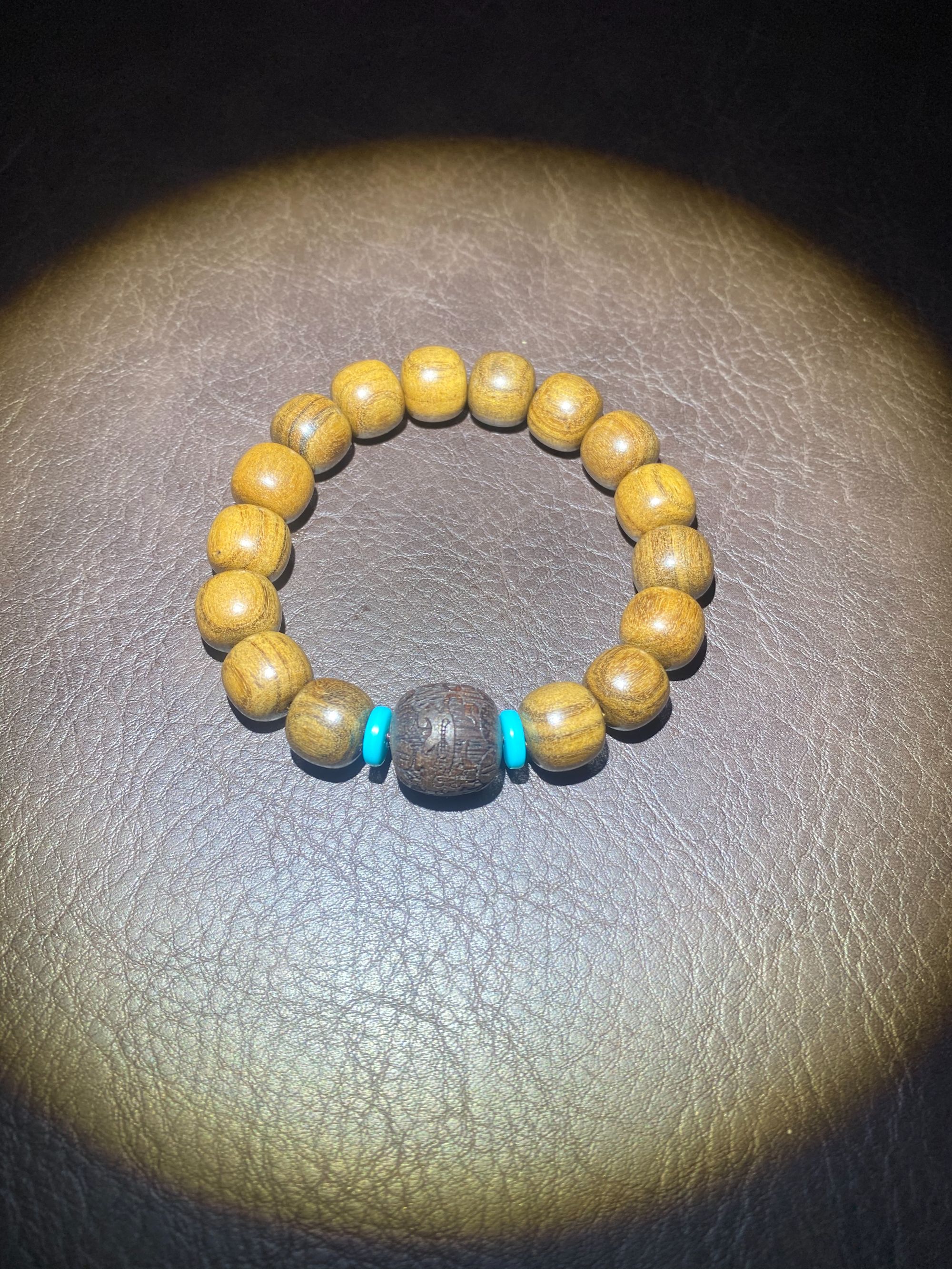 沉香木086海南沉香精品手串xk068（无礼盒）