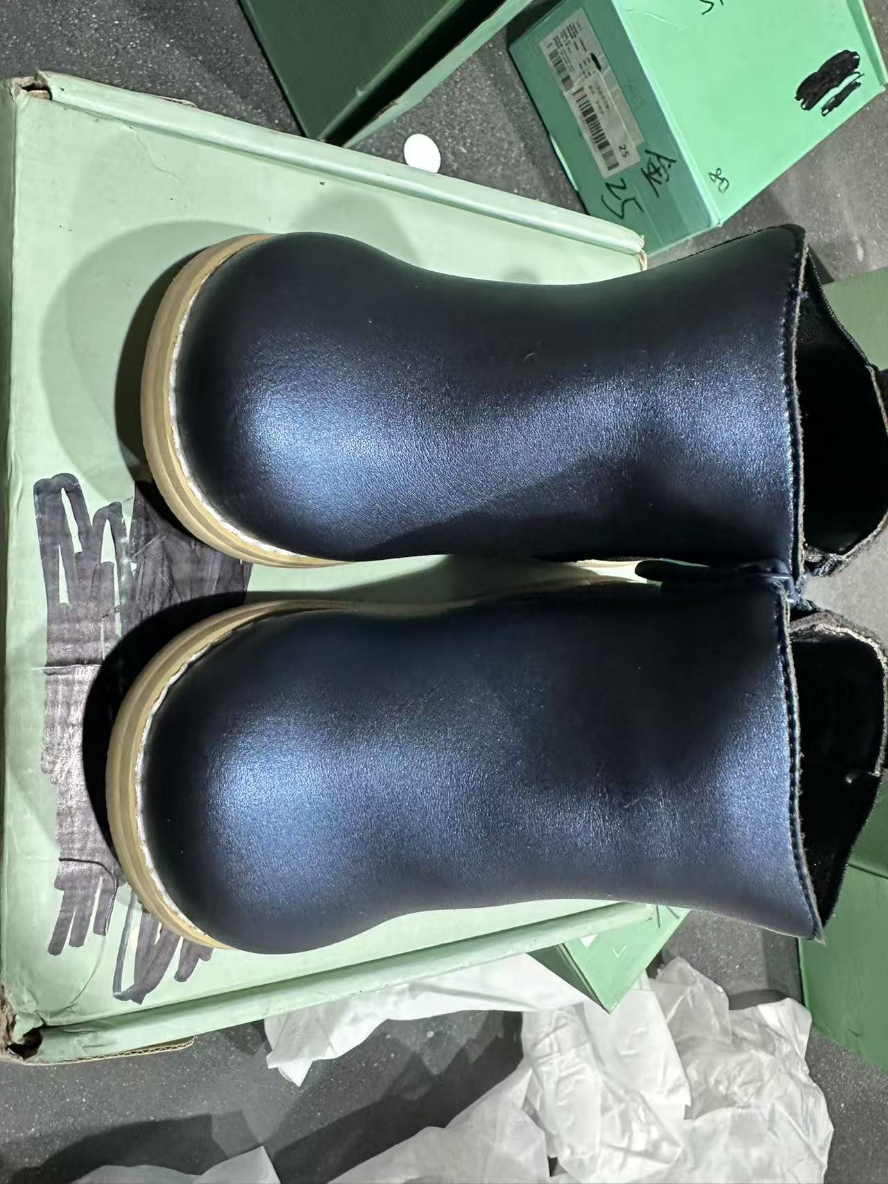 小童秋冬亮靴子-510