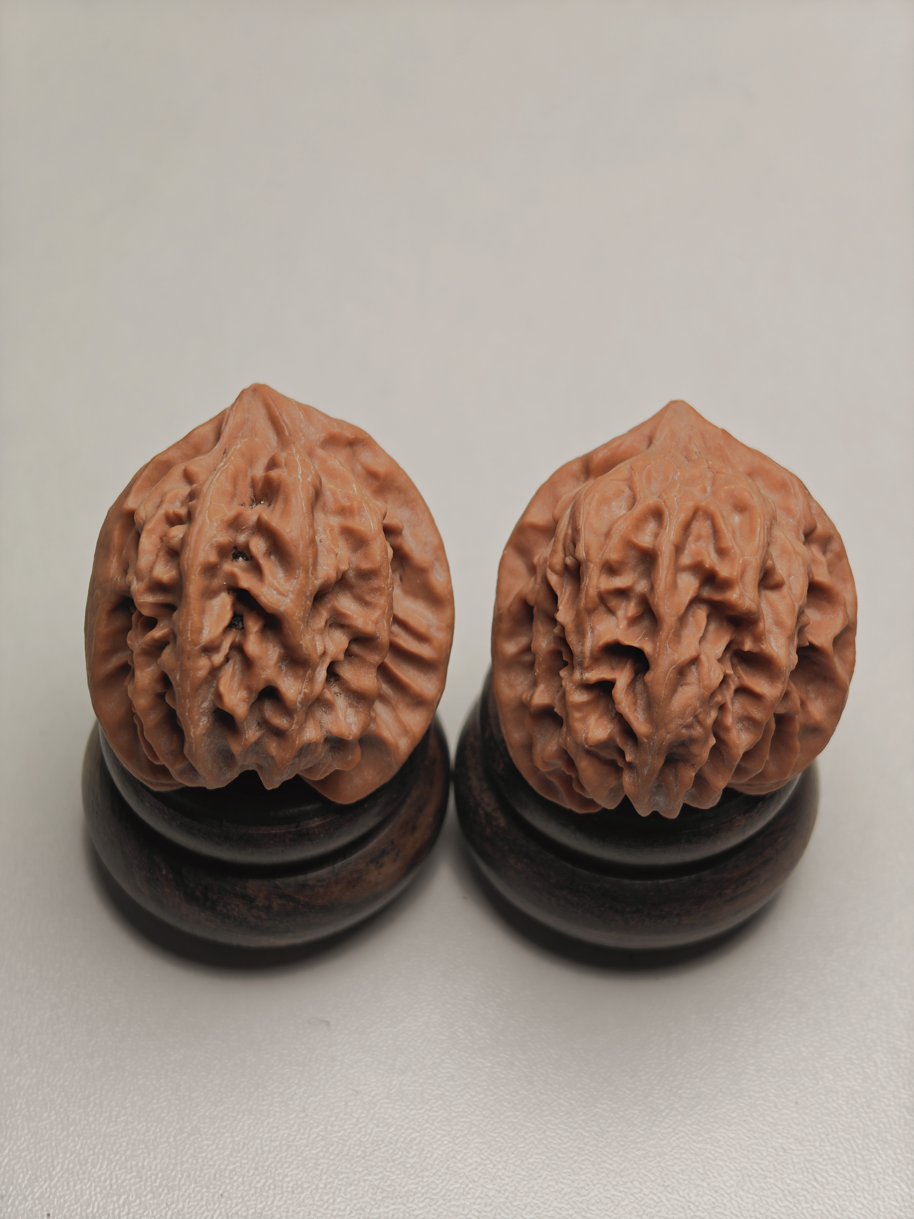 【精对+】大龙-边35.2磕尖-文玩核桃把件