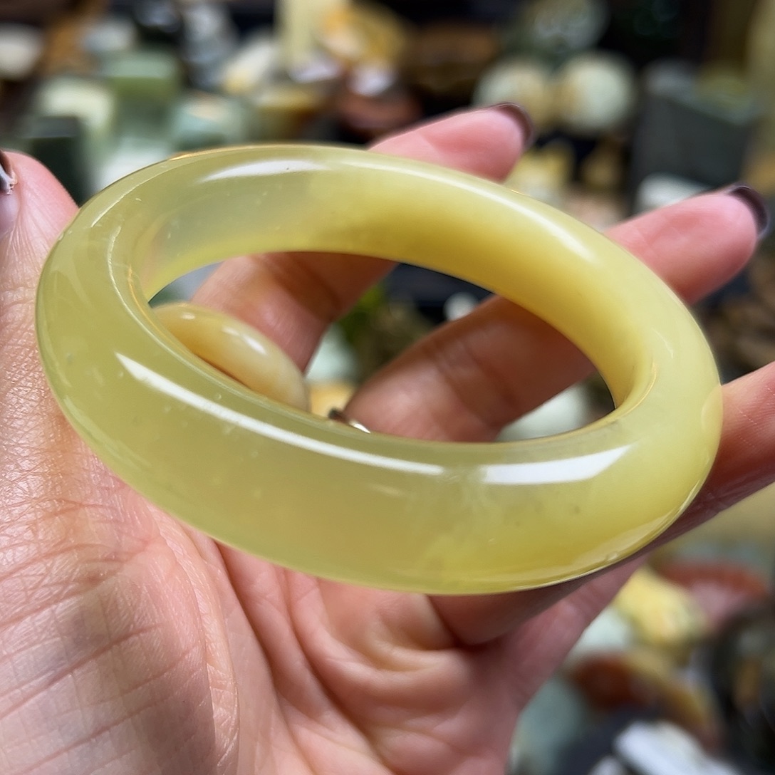 岫玉未镶嵌颈饰辽阳料56