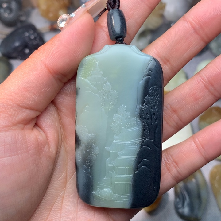 和田玉挂件未镶嵌一**求