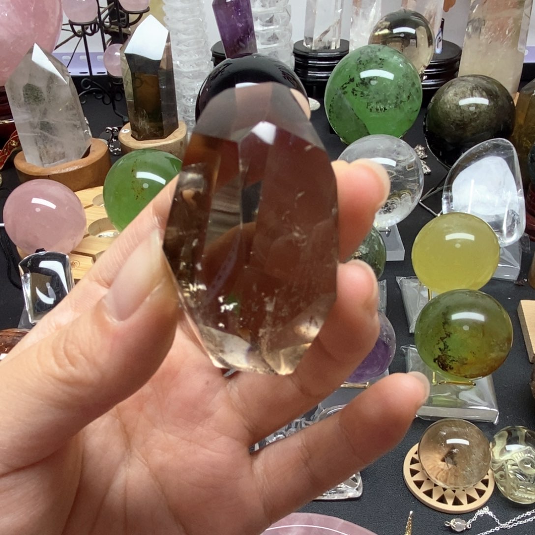 珠宝半成品紫晶未镶嵌