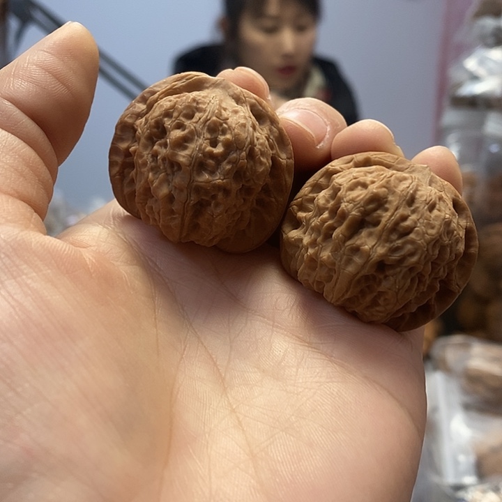 把件文玩核桃37血麒麟