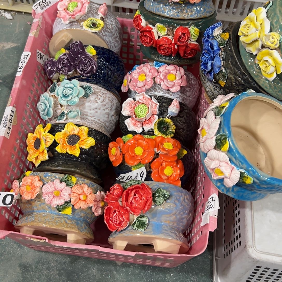 350 满20米秒退拉黑花盆