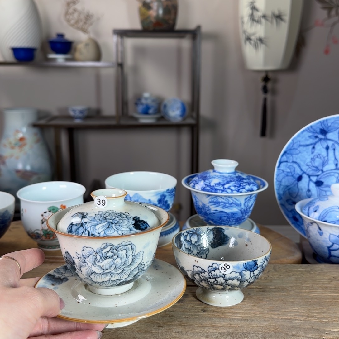 杯【****?景德镇陶瓷柴烧多人