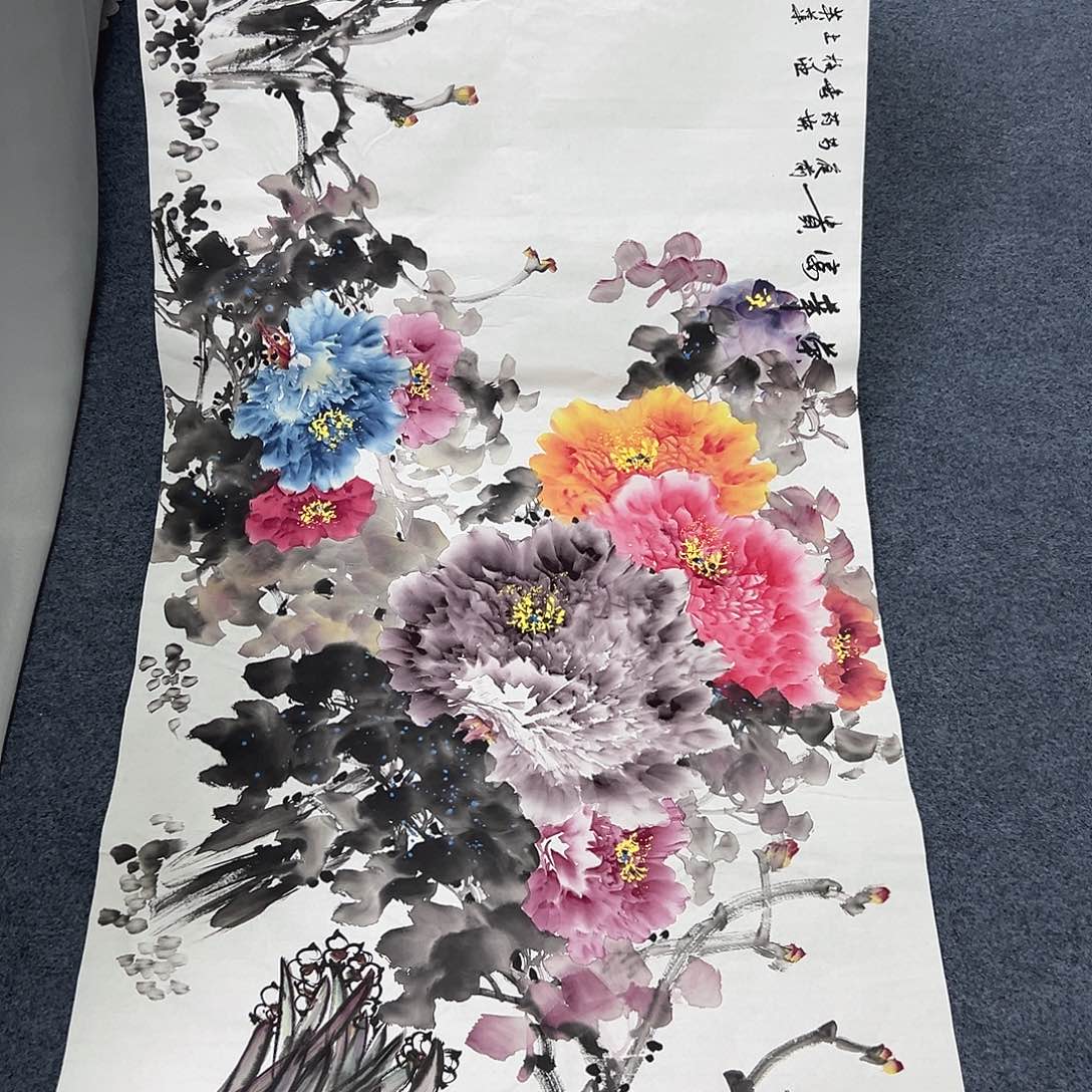 国画纯手绘字画作品