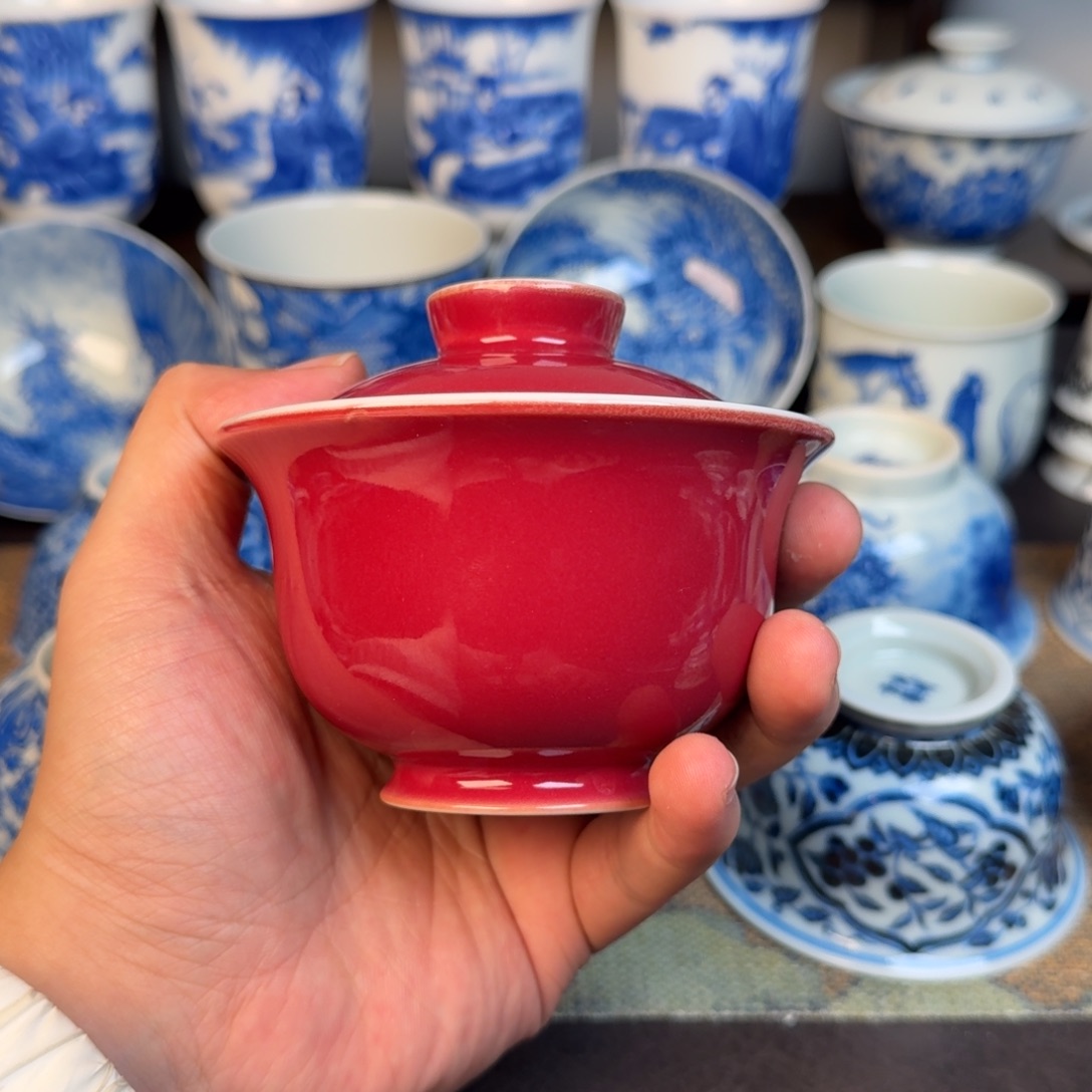 天***和景德镇手工手绘手工茶器微瑕福利